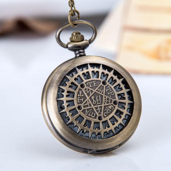 Black Butler Pocket Watch,contract Seal Sebastian Michaelis Demon ...